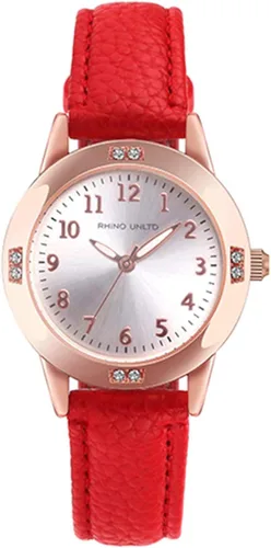Girls Watches Ladies Watch for Gift Students Watches for Girls Ages 11-15 Simple Japanese Movement Casual Leather Band Watches for Ladies Fashion