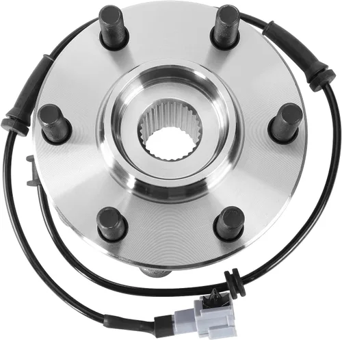 Miniatura 3 de DNA MOTORING OEM-WHA-0012 Conjunto de cubo de rodamiento de rueda delantera con sensor de velocidad compatible con Frontier 2005-2019 / Pathfinder