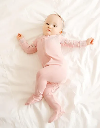 Miniatura 4 de VAENAIT BABY - Pijama para bebé prematuro para niños y niñas, pijama modal con pies cerrados para dormir y jugar, de primera calidad, disponible