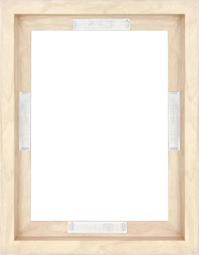Miniatura 14 de MCS Marcos flotantes para lienzo de 12 x 12 pulgadas, marco cuadrado de madera natural para lienzos terminados, para pared vertical y horizontal