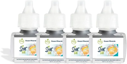 Miniatura 5 de Scent Fill Ambientador enchufable de pachulí de vainilla, 4 recambios de aceite perfumado