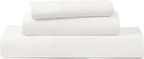 Miniatura 12 de UGG Juego de sábanas refrescantes de lujo de 4 piezas para cama King, con bolsillos profundos, ropa de cama prémium con 2 fundas de almohada, Blanco