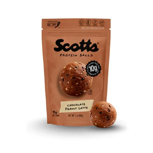 Miniatura 9 de Scott's Bolas de proteínas – Bocadillos a base de plantas con 0.28 oz de alto contenido proteico – Sin gluten, sin OMG, sin lácteos – Bocados