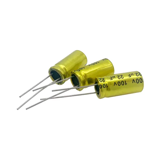 Miniatura 12 de 10 unids 2.2uF 100V condensador electrolítico no polarizado 10x17mm (0.39x0.67in) NP para audio tweeter condensador divisor de frecuencia