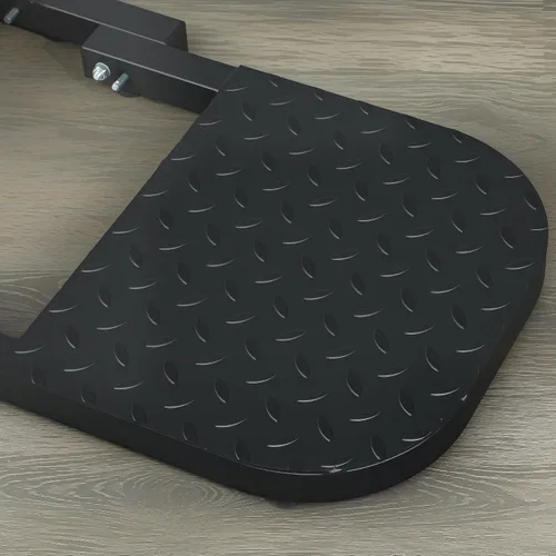Miniatura 9 de Soozier - Máquina plegable de sentadillas sissy, máquina de empuje de cadera con soporte para flexiones y ruedas, equipo multiusos de entrenamiento