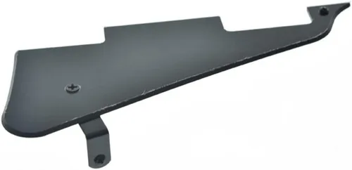 Miniatura 73 de Dopro Golpeador de guitarra LP y soporte de acero inoxidable LP con tornillos de montaje de acero negro para USA Les Paul Aged White