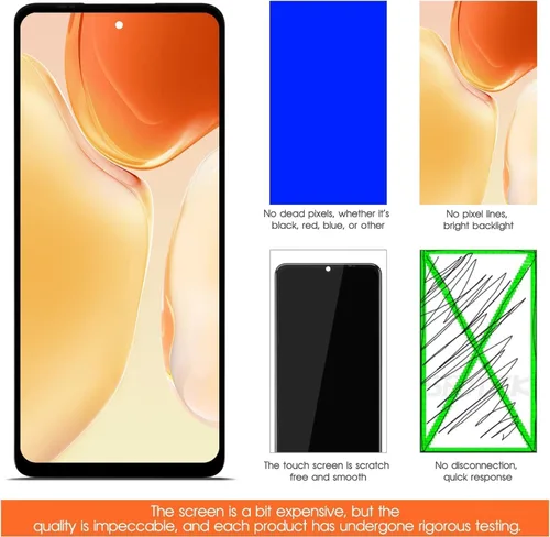 Miniatura 6 de Reemplazo de pantalla para Moto G Stylus 5G 2022 para Moto G Stylus 5G 2022 Pantalla LCD XT2215-1, XT2215-4 XT2215DL Digitalizador LCD Pantalla
