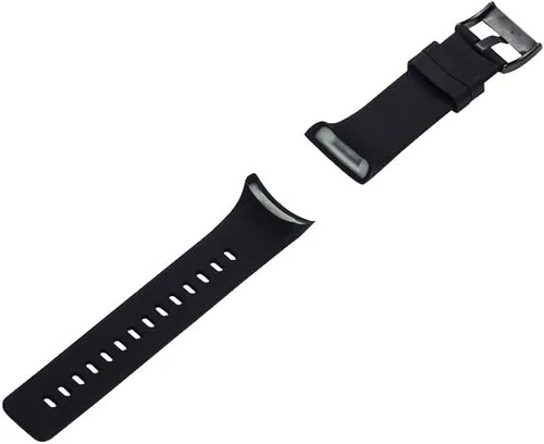 Miniatura 5 de Correa de reloj compatible con Suunto Spartan Ultra HR, correa clásica de repuesto de goma suave para reloj inteligente Suunto Spartan Ultra HR Negro