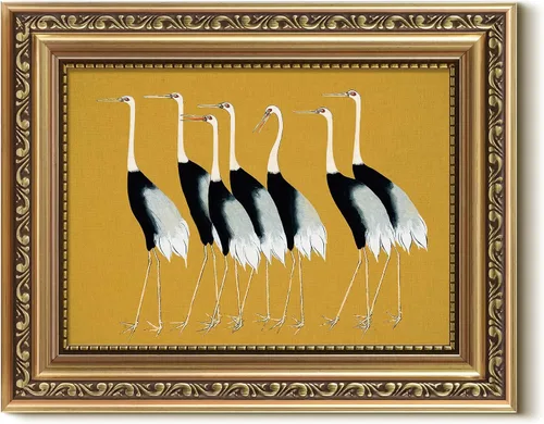 Miniatura 28 de VIYYIEA Arte de Pared con Marco Dorado Impresión en Lienzo Decoración del Hogar para Sala de Estar Mujeres Leyendo Cuadros para Dormitorio Baño