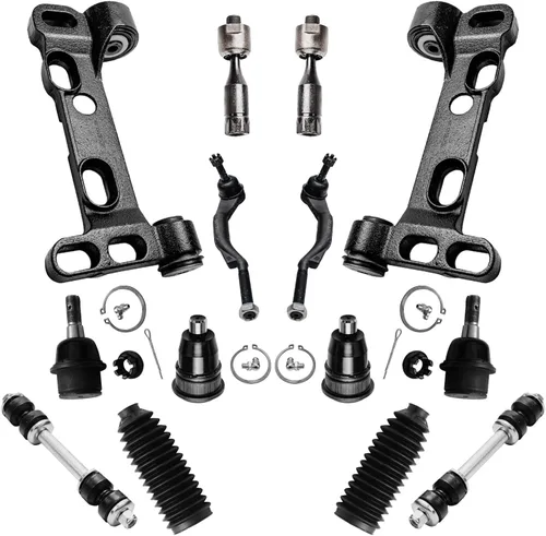 Miniatura 61 de Detroit Axle - Kit de suspensión frontal de 16 piezas para RWD Chrysler 300 Dodge Charger Challenger Magnum 6 brazos de control con rótulas 2