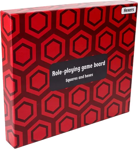 Miniatura 10 de Tablero de juego con papel hexers: alternativa vinilo esterilla, dungeons and dragons d & d dnd pathfinder rpg compatible, 27 pulgadas x 23