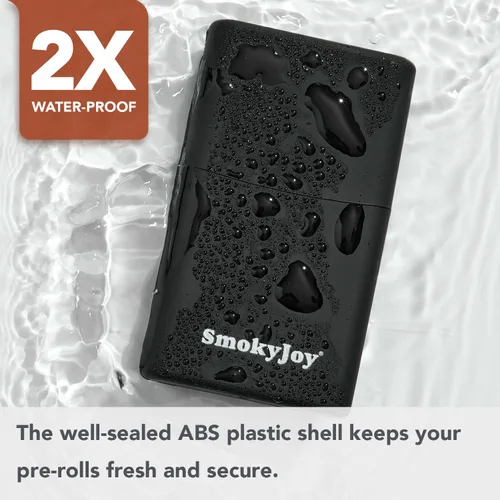 Miniatura 6 de Estuche para cigarrillos a prueba de olores, Estuche de 5 agujeros con un solo soporte, Estuche de almacenamiento para conos enrollados