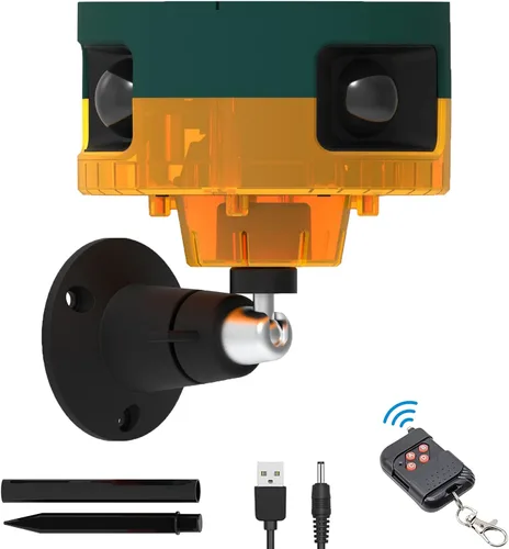 Miniatura 11 de Luces de alarma de seguridad con sensor solar para exteriores, detector de movimiento de 360°, luz estroboscópica intermitente, lámpara de Rojo 1