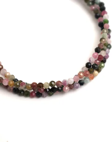 Miniatura 52 de Gempires Natural Multi Strand Beaded Bracelets Lightweight Handmade Gemstone Jewelry Hypoallergenic 8 Inch Gold Plated Stylish Everyday Wear Jewelry