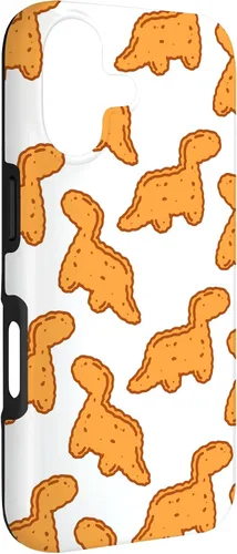 Miniatura 3 de Cute Dino T-Rex Chicken Nugget Funny Tyrannosaurus Case para iPhone 17