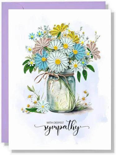 Miniatura 11 de Tarjeta de simpatía bufterly, simpatía animal, pensando en ti para todas las ocasiones, tarjeta de pluma de animales para él, ella, amiga (Buffterly)