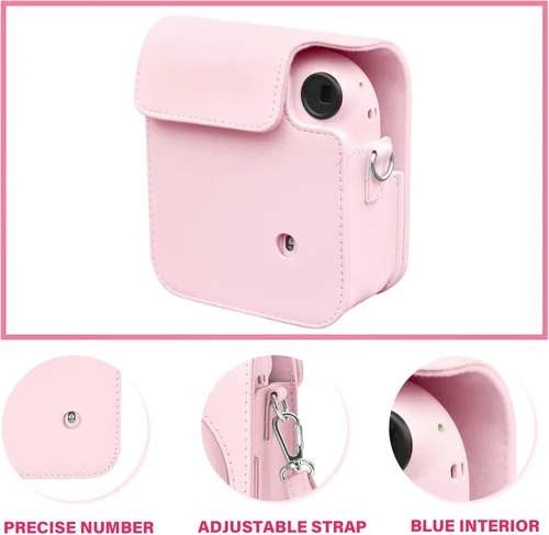 Miniatura 3 de Rieibi Funda de cámara compatible con Fuji Instax Mini 12 - MINI 12 - Funda de transporte para cámara instantánea Fujifilm Instax Mini 12 - Funda