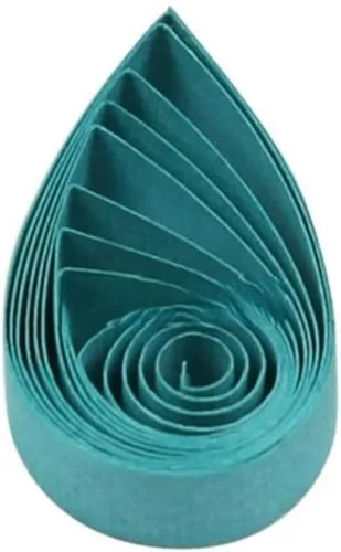 Miniatura 23 de Juego de tiras de filigea de papel de 0.197 in de color sólido, papel de origami, manualidades, manualidades de un solo color, tiras de filigea