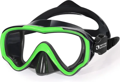 Miniatura 9 de Water Space Kids Swimming Goggles Swim Mask with Nose Cover for Kids Youth 3-15, Anti-Shattered Lens UV Protection No-leak Morado y verde