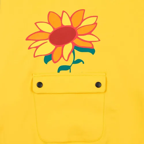 Miniatura 6 de LOADREAM Ai Ohto Hoodies Girls Women Wonder Egg Priority Japanese Cute Anime Pullover Hooded Sunflowers Yellow Tops