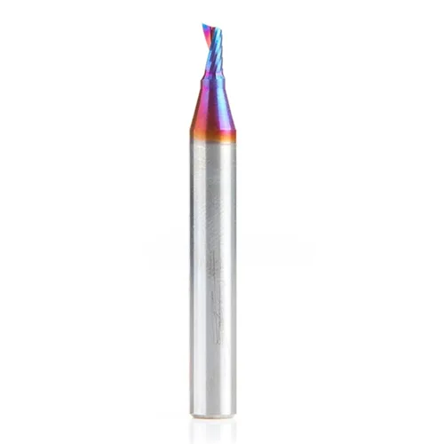 Miniatura 9 de Amana Tool Spektra 51445-K, 51445-K, 1/8 D x 5/8 CH x 1/4 SHK x 2-1/2 pulgadas de largo, acabado de espejo