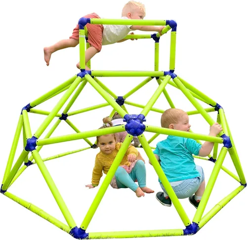 Miniatura 7 de Eezy Peezy Barras de Mono Torre de Escalada - Conjunto de Juego Activo para Interiores y Exteriores Equipo de Cúpula de Escalada Juguetes