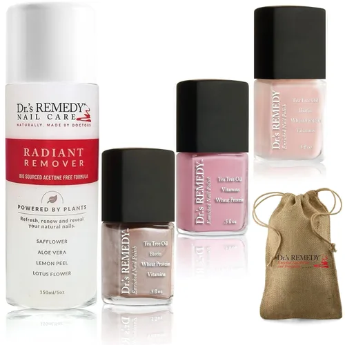 Miniatura 11 de Dr.'s Remedy Juego de 4 esmaltes de uñas enriquecidos BLUSHING Bride Collection