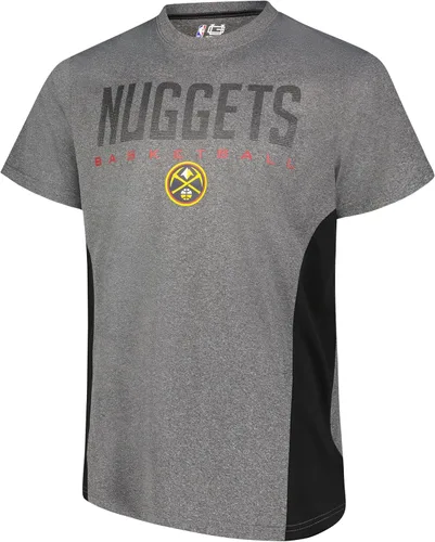 Miniatura 62 de Ultra Game - Camiseta oficial de la NBA para hombre, supersuave y Supreme Gris Caliente Carbón