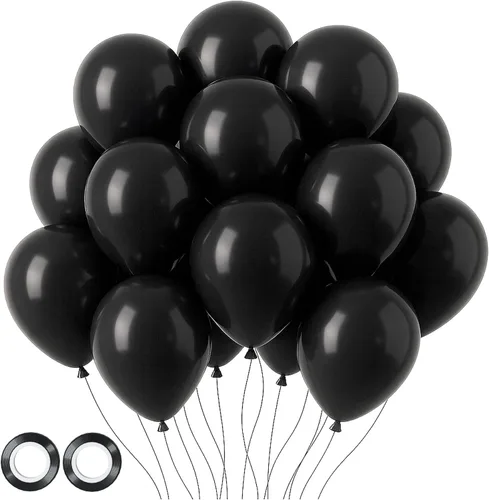 Miniatura 187 de Voircoloria - Globos azul bebé claro, paquete de 66 globos de 12 pulgadas de látex para fiestas para niños y niñas, para cumpleaños, baby shower, 16