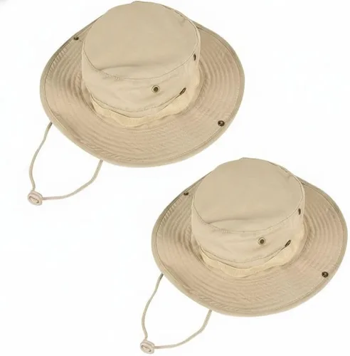 Miniatura 13 de Sombreros de sol para hombres y mujeres, sombrero de cubo UPF 50+, sombrero Boonie plegable, protección UV, senderismo, playa, pesca, safari