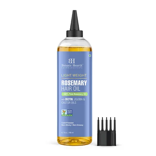 Miniatura 26 de Botanic Hearth Aceite de biotina para el crecimiento del cabello y aceites de tratamiento capilar Tratamiento fortalecedor seco, encrespado