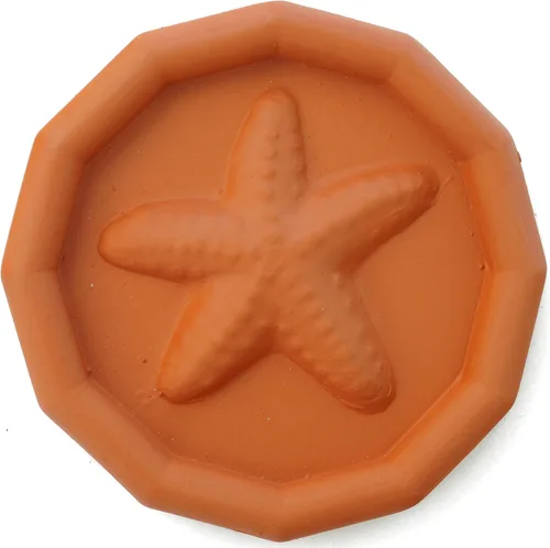 Miniatura 7 de JBK Pottery Terracotta Conservador de Azúcar Moreno – Conservador de Azúcar de Terracota Hecho a Mano con Discos Decorativos – Conservador de Azúcar