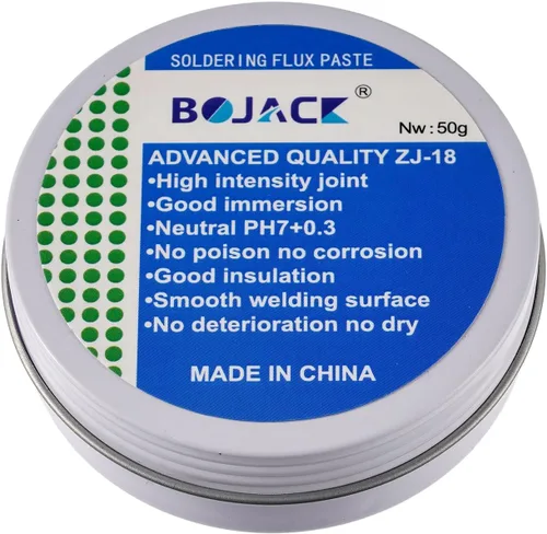 Miniatura 3 de BOJACK Flujo de soldadura, fundente para soldadura, pasta de fundente de soldadura de colofonia 1.76 oz