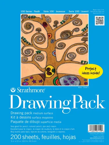 Miniatura 6 de Strathmore (27-118 STR-27-118 30 hojas de pintura de dedos para niños, 12 x 18 pulgadas)