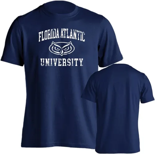 Miniatura 60 de Sport Your Gear NCAA Camiseta de manga corta retro con licencia oficial de aspecto desgastado para el día del juego, camiseta de espíritu deportivo