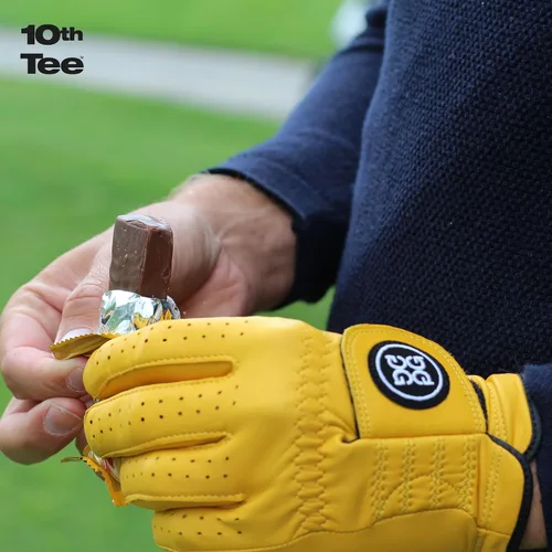 Miniatura 7 de 10th Tee Plus+ Barra de chocolate y caramelo de maní hecha con ingredientes naturales, barras de 1.76 onzas (12 unidades) Barra energética de golf
