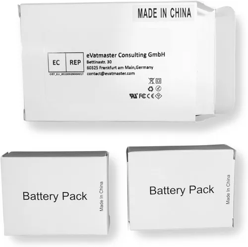 Miniatura 7 de Sun Will Baterías recargables de polímero de litio de 7.4 V 3000 mAh para guantes calentados, calcetines, sombreros, pasamontañas, máscara de esquí