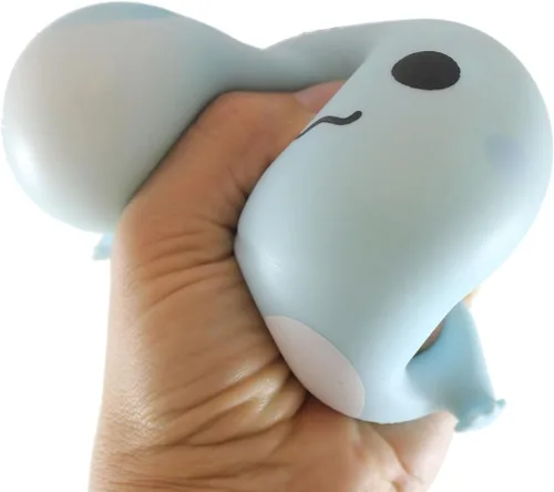 Miniatura 6 de Curious Minds Busy Bags Axolotl - Pelota antiestrés suave y cremosa, relleno de Doh, sensorial, juguete antiestrés súper suave