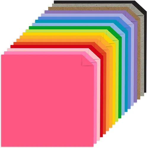 Miniatura 2 de Astrodesigns/Creative Collection - Kit de iniciación de cartulina, 12 x 12 pulgadas, 65 lb/176 g/m², surtido de 18 colores, 72 hojas (46408-03)