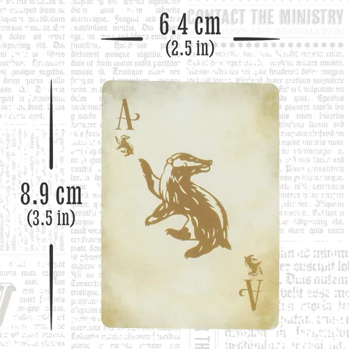 Miniatura 4 de Paladone Cartas de Harry Potter con símbolos de la casa de Hogwarts