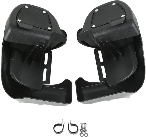 Miniatura 5 de TCMT Guantera con carenado inferior ventilado para las piernas, compatible con Harley Touring Road King Street Glide Electra Glide Ultra-Classic