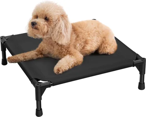 Miniatura 2 de Love&go Cama Elevada para Perros con Marco de Metal, Catre Elevado Refrescante para Mascotas para Perros y Gatos