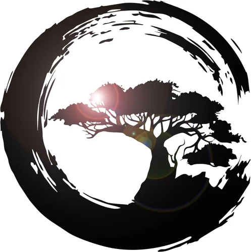Vinilo adhesivo para pared, diseño de árbol bonsái, diseño japonés zen, decoración grande (g8184), color negro