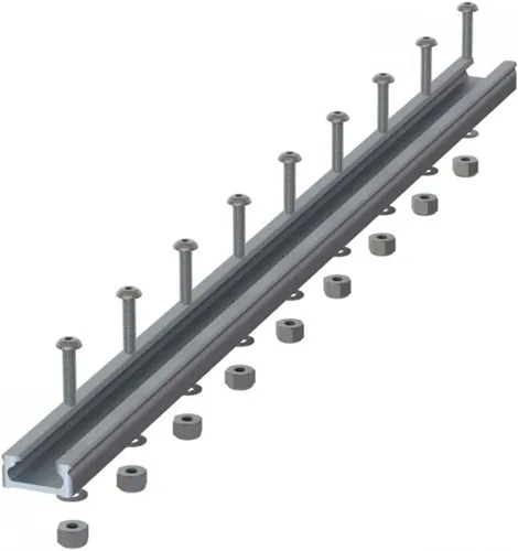 Miniatura 3 de YakAttack GTTL90 GearTrac - Soporte de riel de carga superior de aluminio de 4 pulgadas Riel compacto para accesorios de kayak Servicio medio