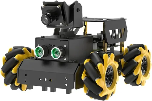 TurboPi Robot Car para RaspberryPi AI Vision Camera Programable Smart Robot Car Kit, clasificación de color, seguimiento de línea, reconocimiento de