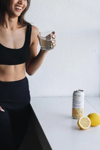 Miniatura 7 de FAST:RX Bebida de electrolitos en ayunas, hidratación sin azúcar, cero calorías, con vitaminas y minerales, ayuno intermitente y ceto, limón