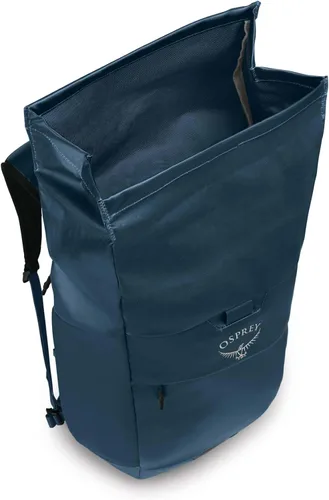Miniatura 8 de Osprey Mochila para portátil Transporter con tapa enrollable, color azul Venturi Venturi Azul