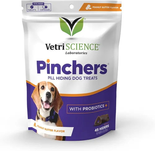 Miniatura 13 de VETRISCIENCE Pinchers extra grandes, píldoras masticables no grasosas con probióticos para perros, píldoras de disfraz, cápsulas y tabletas, suaves