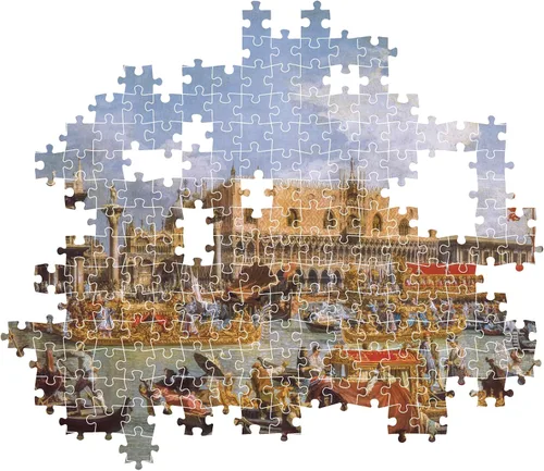 Miniatura 5 de Clementoni Canaletto Puzzle 1000 piezas para adultos Colección del museo 27.6 x 19.7 in Póster incluido Actividad tranquila y artística