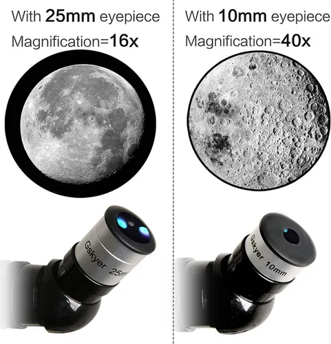 Miniatura 2 de Gskyer Telescopio, telescopios para adultos, telescopio refractor astronómico AZ de 80 mm para niños, astronomía para adultos, alcance de tecnología